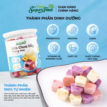 SỮA CHUA SẤY THĂNG HOA YOUR SUPER FOOD CHÍNH HÃNG