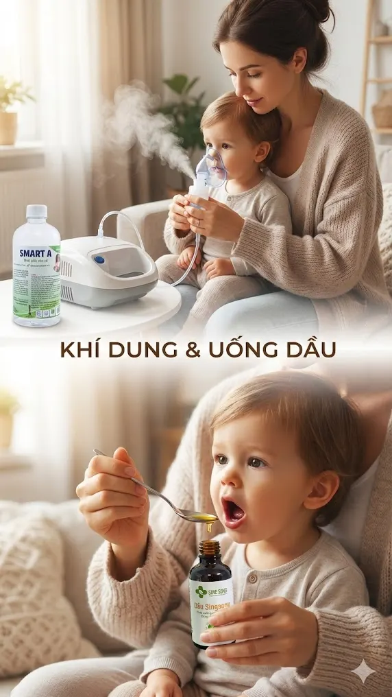PHƯƠNG PHÁP KHÍ DUNG - UỐNG DẦU TIN CON